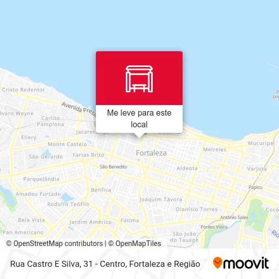 Rua Castro E Silva, 31 - Centro mapa