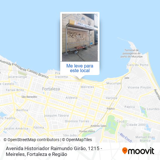 Avenida Historiador Raimundo Girão, 1215 - Meireles mapa