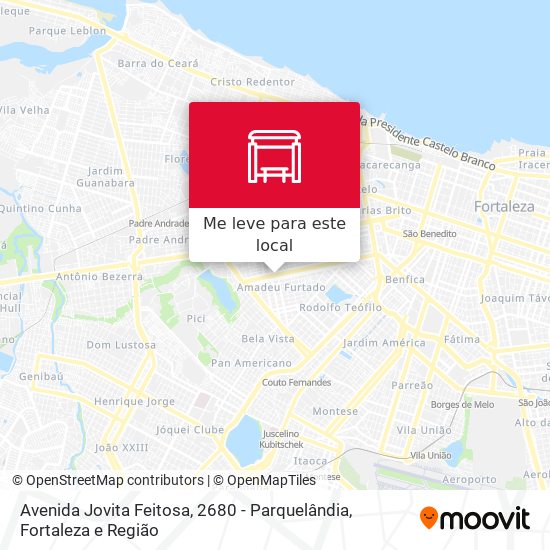 Avenida Jovita Feitosa, 2680 - Parquelândia mapa