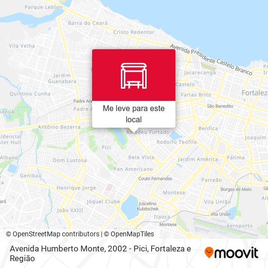 Avenida Humberto Monte, 2002 - Pici mapa