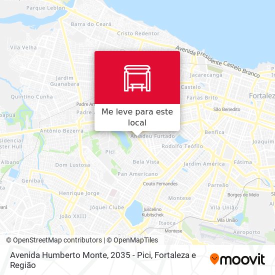 Avenida Humberto Monte, 2035 - Pici mapa