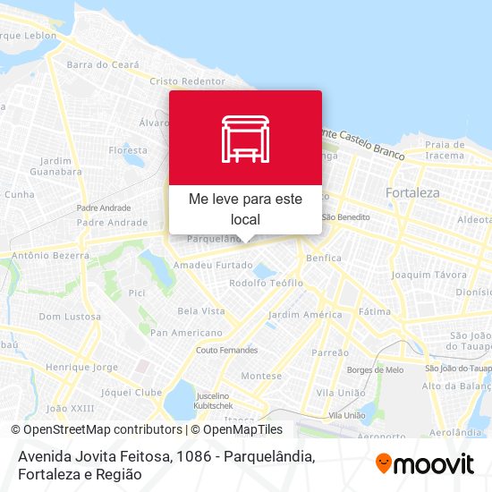 Avenida Jovita Feitosa, 1086 - Parquelândia mapa