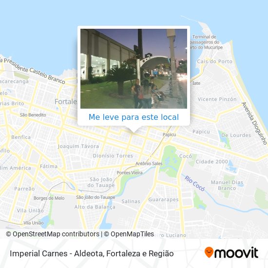 Imperial Carnes - Aldeota mapa
