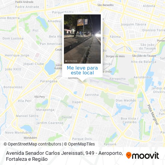 Avenida Senador Carlos Jereissati, 949 - Aeroporto mapa