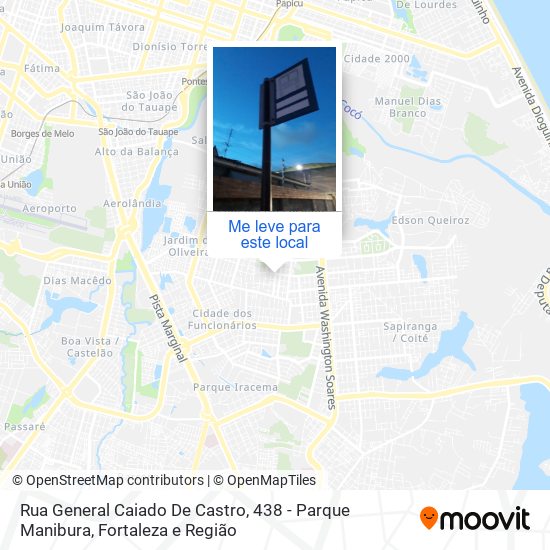 Rua General Caiado De Castro, 438 - Parque Manibura mapa