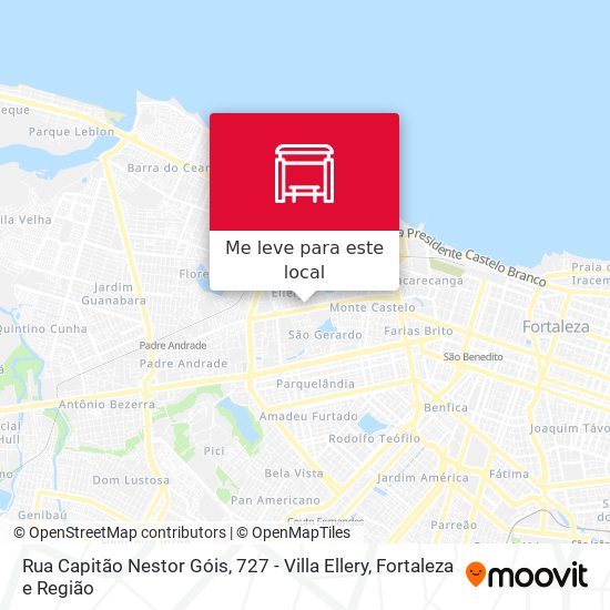 Rua Capitão Nestor Góis, 727 - Villa Ellery mapa