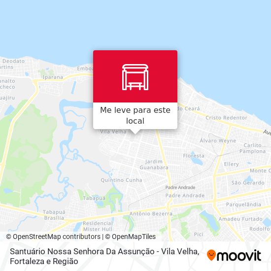 Santuário Nossa Senhora Da Assunção - Vila Velha mapa