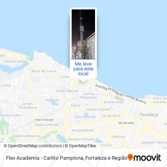 Flex Academia - Carlito Pamplona mapa