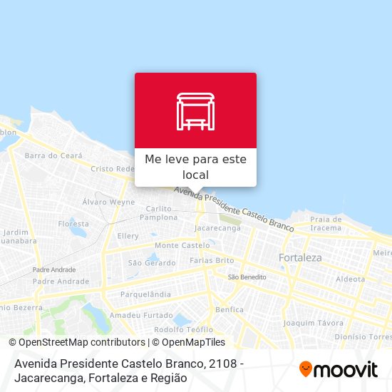 Avenida Presidente Castelo Branco, 2108 - Jacarecanga mapa