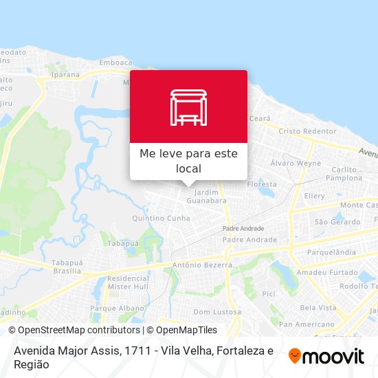 Avenida Major Assis, 1711 - Vila Velha mapa