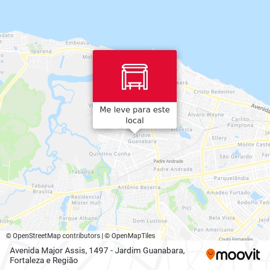 Avenida Major Assis, 1497 - Jardim Guanabara mapa