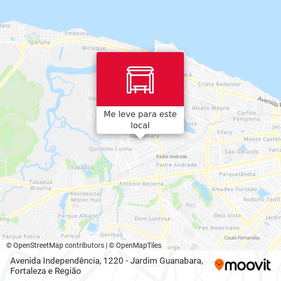 Avenida Independência, 1220 - Jardim Guanabara mapa