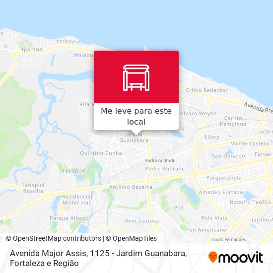 Avenida Major Assis, 1125 - Jardim Guanabara mapa