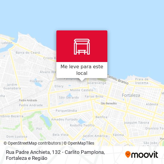 Rua Padre Anchieta,  132 - Carlito Pamplona mapa