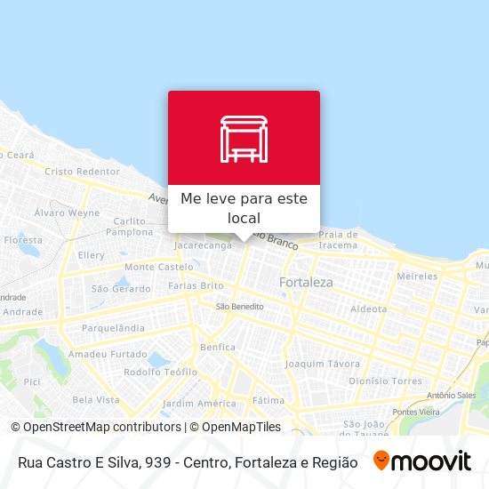 Rua Castro E Silva, 939 - Centro mapa