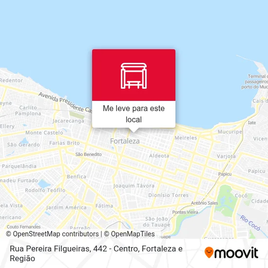 Rua Pereira Filgueiras, 442 - Centro mapa