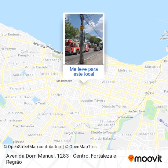 Avenida Dom Manuel, 1283 - Centro mapa