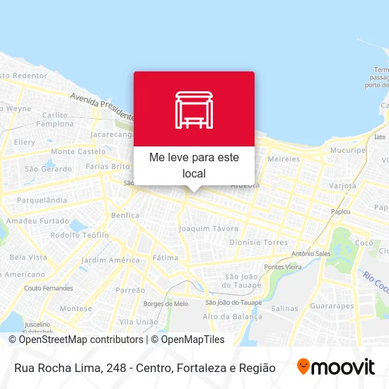 Rua Rocha Lima, 248 - Centro mapa