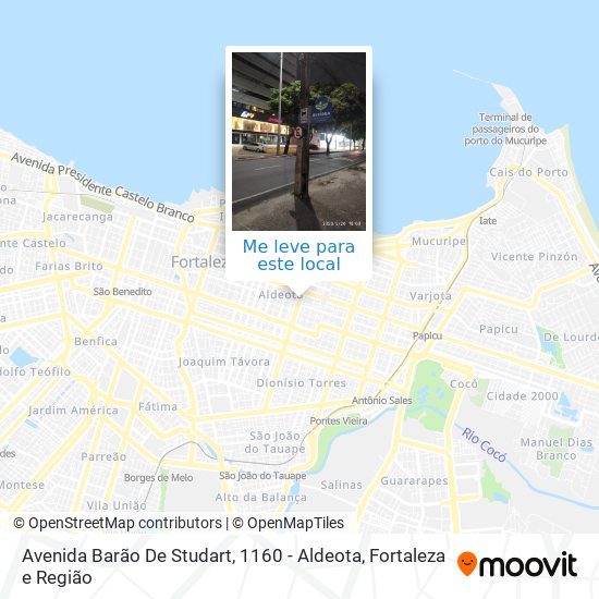 Avenida Barão De Studart, 1160 - Aldeota mapa