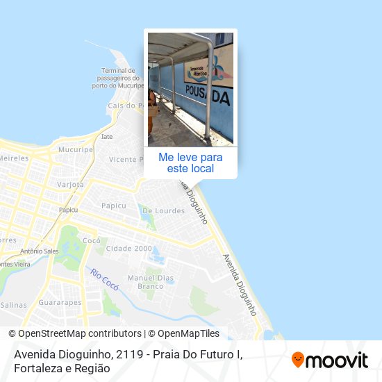 Avenida Dioguinho, 2119 - Praia Do Futuro I mapa