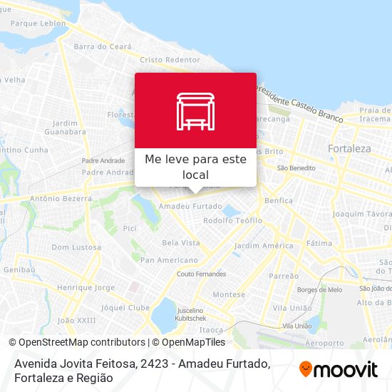 Avenida Jovita Feitosa, 2423 - Amadeu Furtado mapa