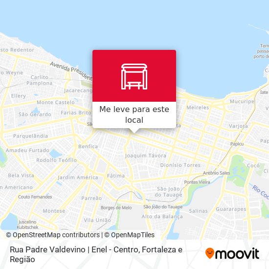 Rua Padre Valdevino | Enel - Centro mapa