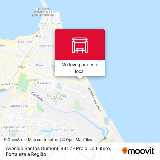 Avenida Santos Dumont, 8817 - Praia Do Futuro mapa