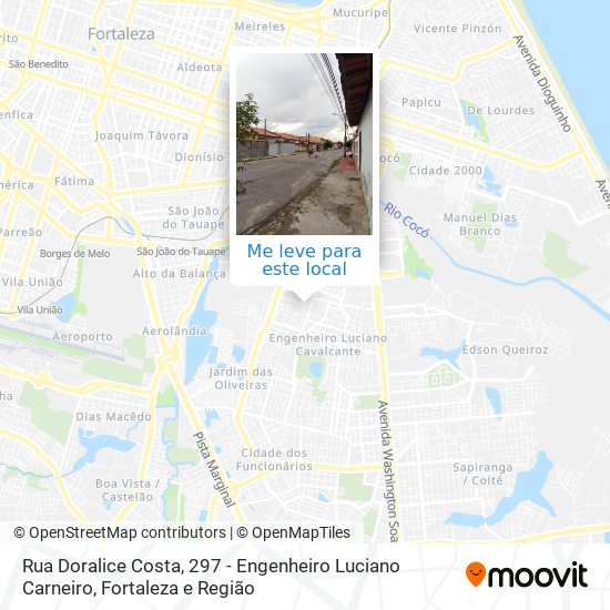 Rua Doralice Costa, 297 - Engenheiro Luciano Carneiro mapa