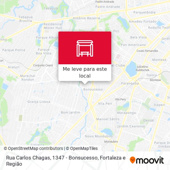 Rua Carlos Chagas, 1347 - Bonsucesso mapa