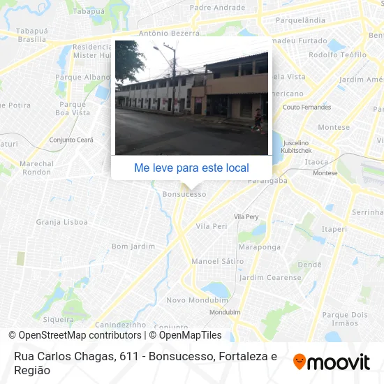 Rua Carlos Chagas, 611 - Bonsucesso mapa