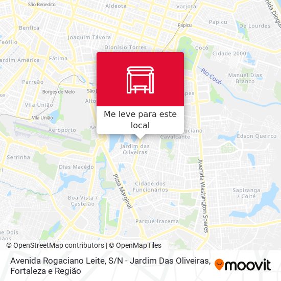 Avenida Rogaciano Leite, S / N - Jardim Das Oliveiras mapa