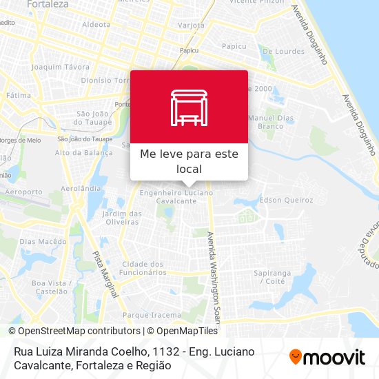 Rua Luiza Miranda Coelho, 1132 - Eng. Luciano Cavalcante mapa