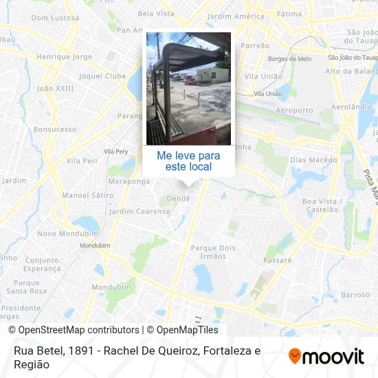 Rua Betel, 1891 - Rachel De Queiroz mapa