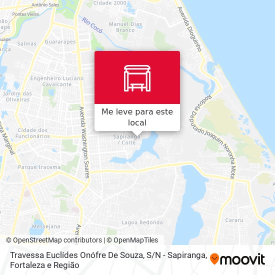 Travessa Euclídes Onófre De Souza, S / N - Sapiranga mapa