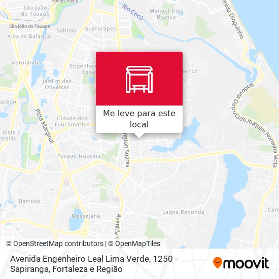 Avenida Engenheiro Leal Lima Verde, 1250 - Sapiranga mapa