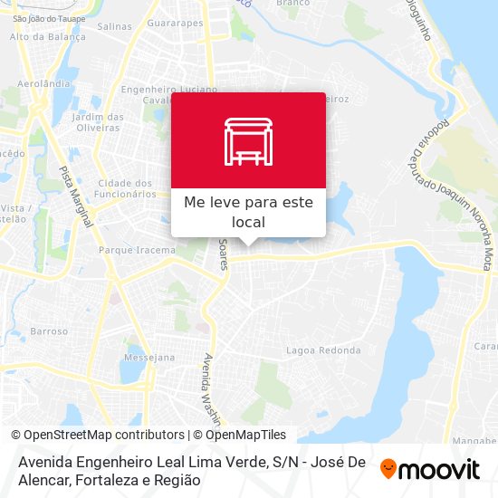 Avenida Engenheiro Leal Lima Verde, S / N - José De Alencar mapa