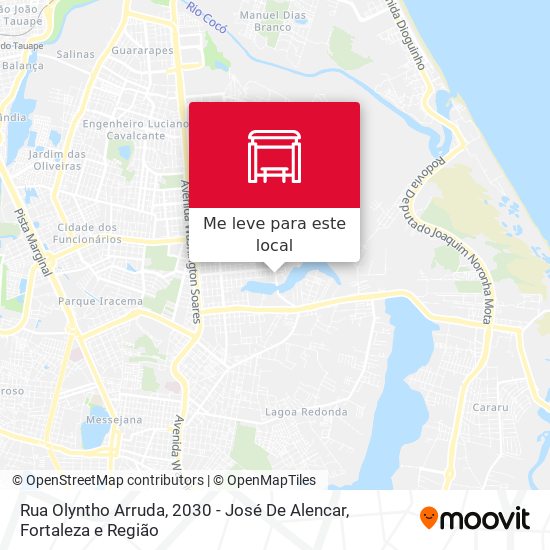 Rua Olyntho Arruda, 2030 - José De Alencar mapa
