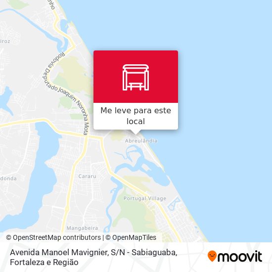 Avenida Manoel Mavignier, S / N - Sabiaguaba mapa