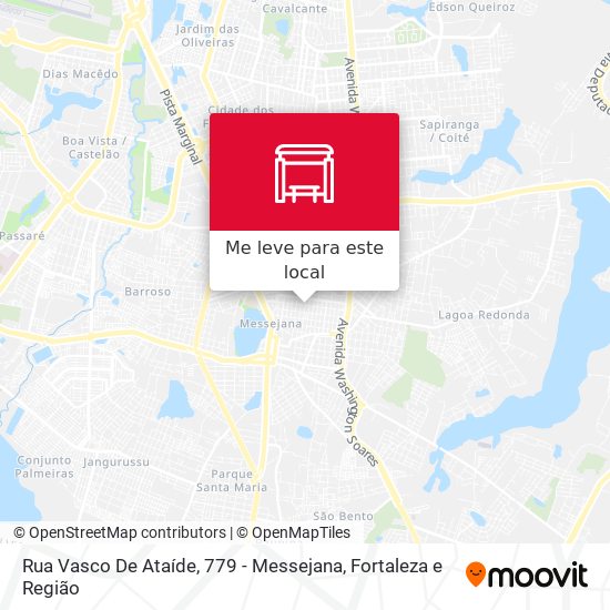 Rua Vasco De Ataíde, 779 - Messejana mapa