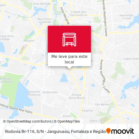 Rodovia Br-116, S / N - Jangurussu mapa