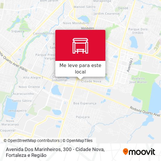 Avenida Dos Marinheiros, 300 - Cidade Nova mapa