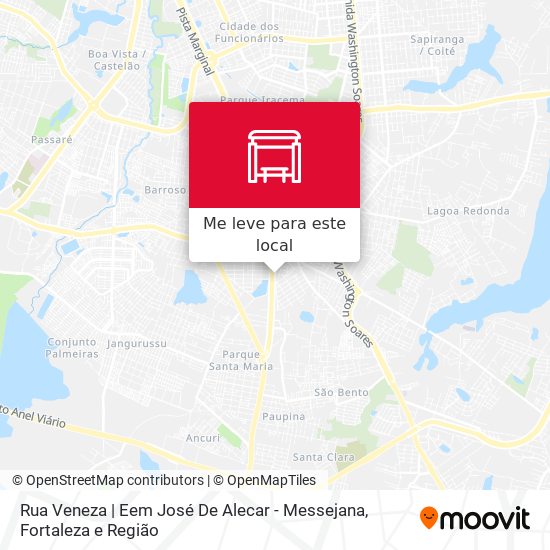Rua Veneza | Eem José De Alecar - Messejana mapa