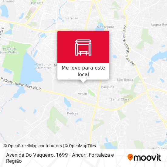 Avenida Do Vaqueiro, 1699 - Ancuri mapa