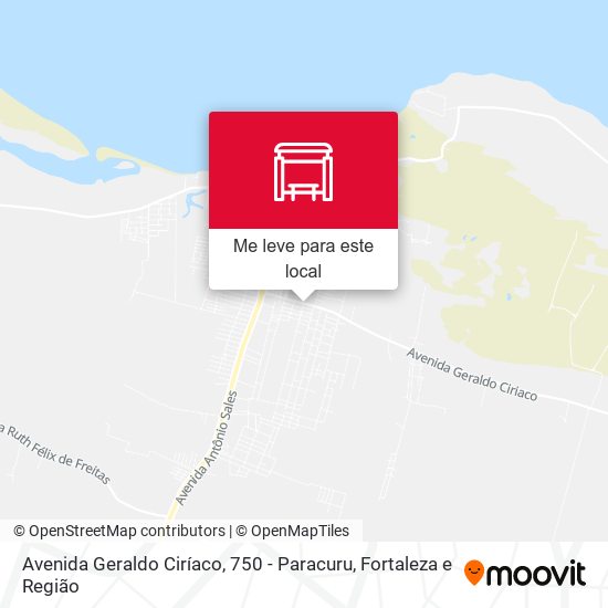 Avenida Geraldo Ciríaco, 750 - Paracuru mapa