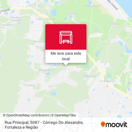Rua Principal, 5087 - Córrego Do Alexandre mapa