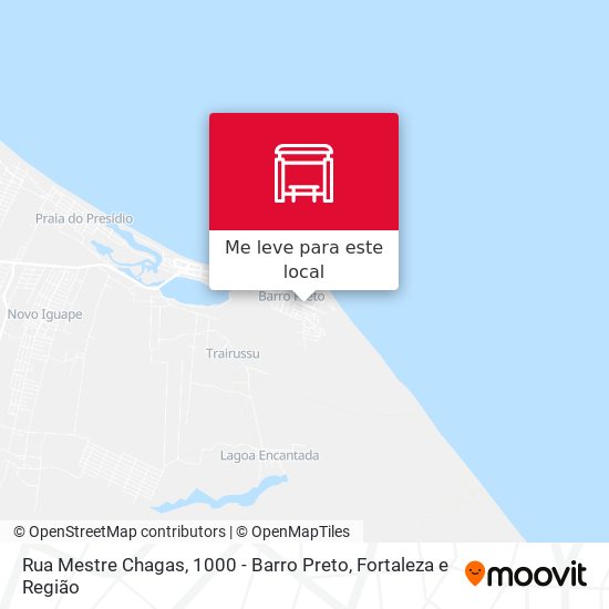 Rua Mestre Chagas, 1000 - Barro Preto mapa