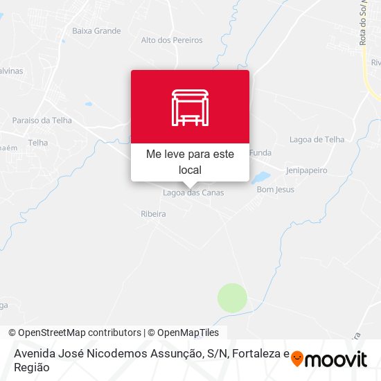 Avenida José Nicodemos Assunção, S / N mapa