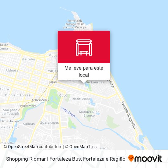 Shopping Riomar | Fortaleza Bus mapa