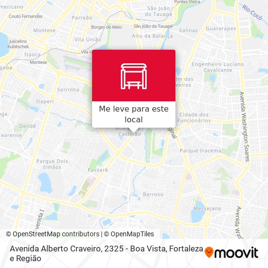 Avenida Alberto Craveiro, 2325 - Boa Vista mapa