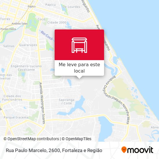 Rua Paulo Marcelo, 2600 mapa